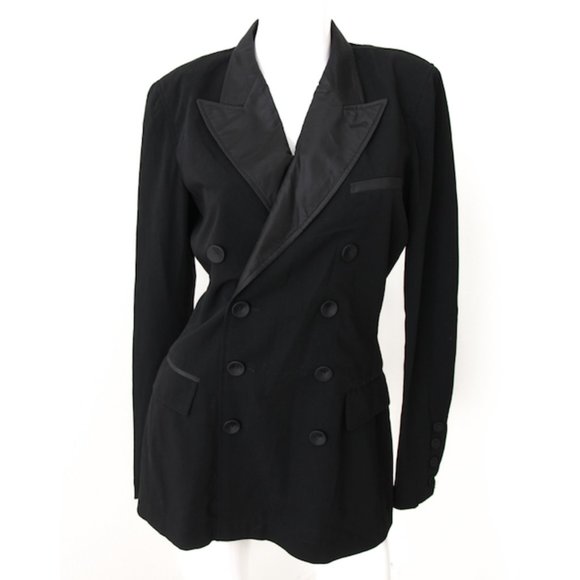 Jean Paul Gaultier Jackets & Blazers - Jean Paul Gaultier Double Breasted Tuxedo Blazer
